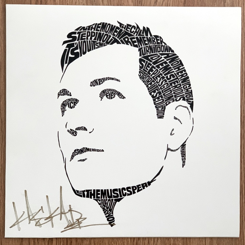 Signed Kaskade Redux Vinyl